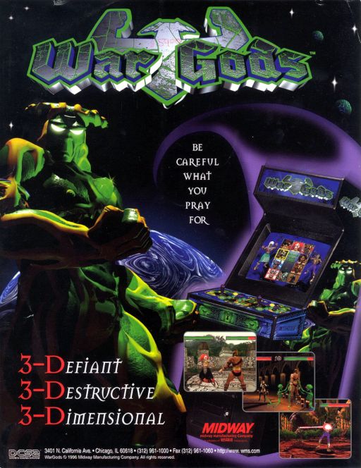 War Gods MAME2003Plus Game Cover